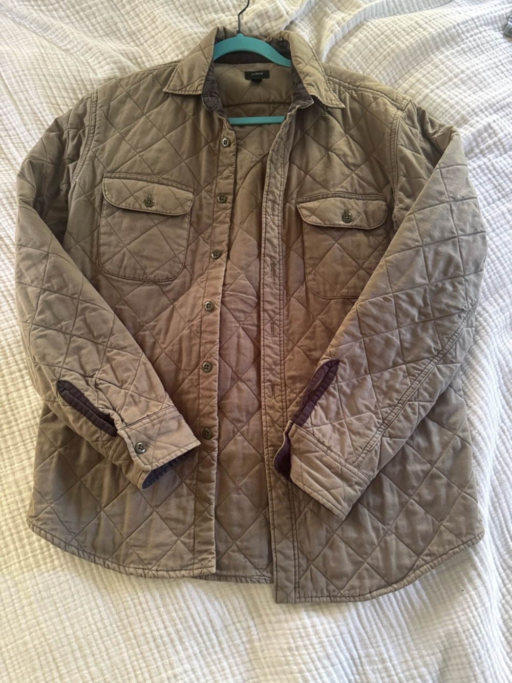 J. Crew Quilted Shacket